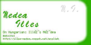 medea illes business card